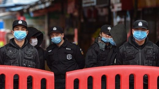 Corona virus police state