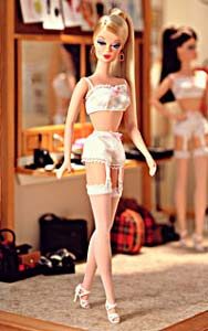 The lingerie Barbie mostly sold to 8 to 12 y.o. girls